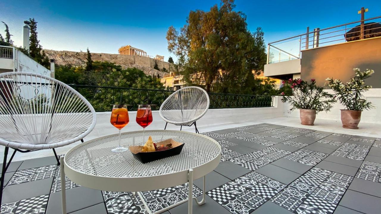 Acropolis Slow Living Apt Under The Parthenon アテネ エクステリア 写真