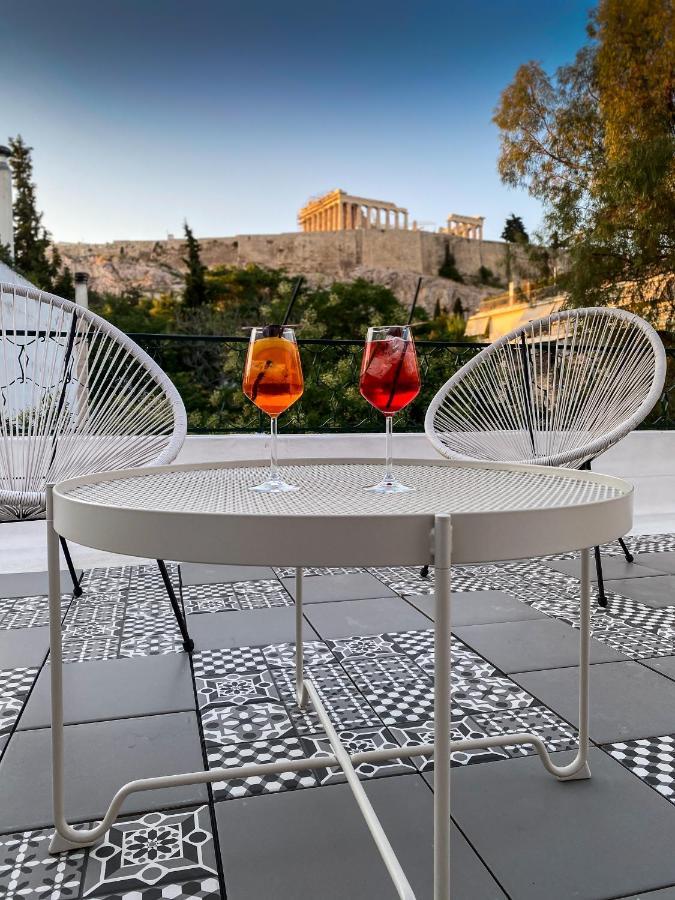 Acropolis Slow Living Apt Under The Parthenon アテネ エクステリア 写真